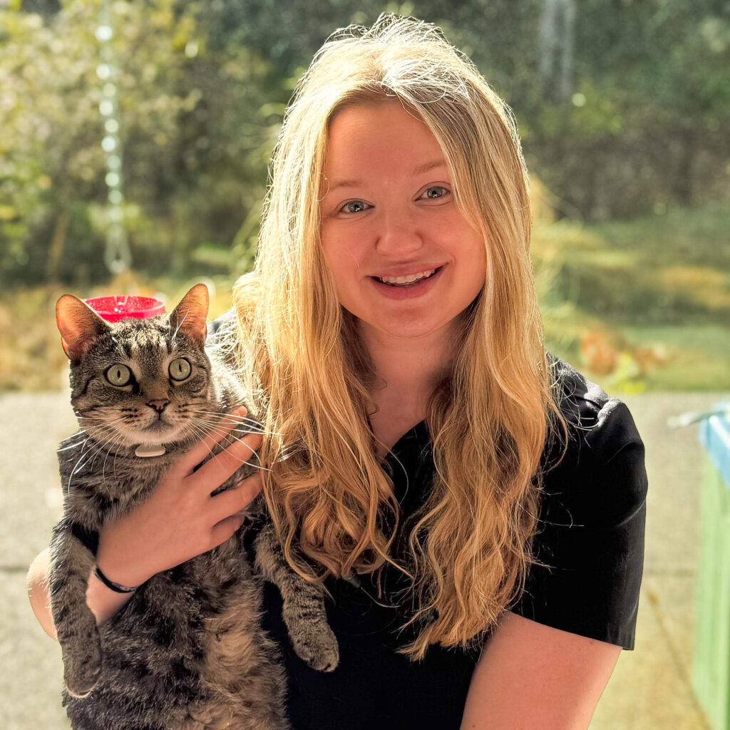 Dr. Mary Alandi, a veterinarian at All Creatures Animal Hospital.